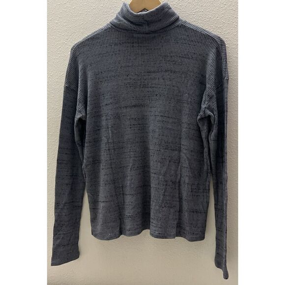 Project Social T 6699-145 Womens Sz S Slate Gray Poppy L/S Turtle Neck Sweater - Picture 6 of 10